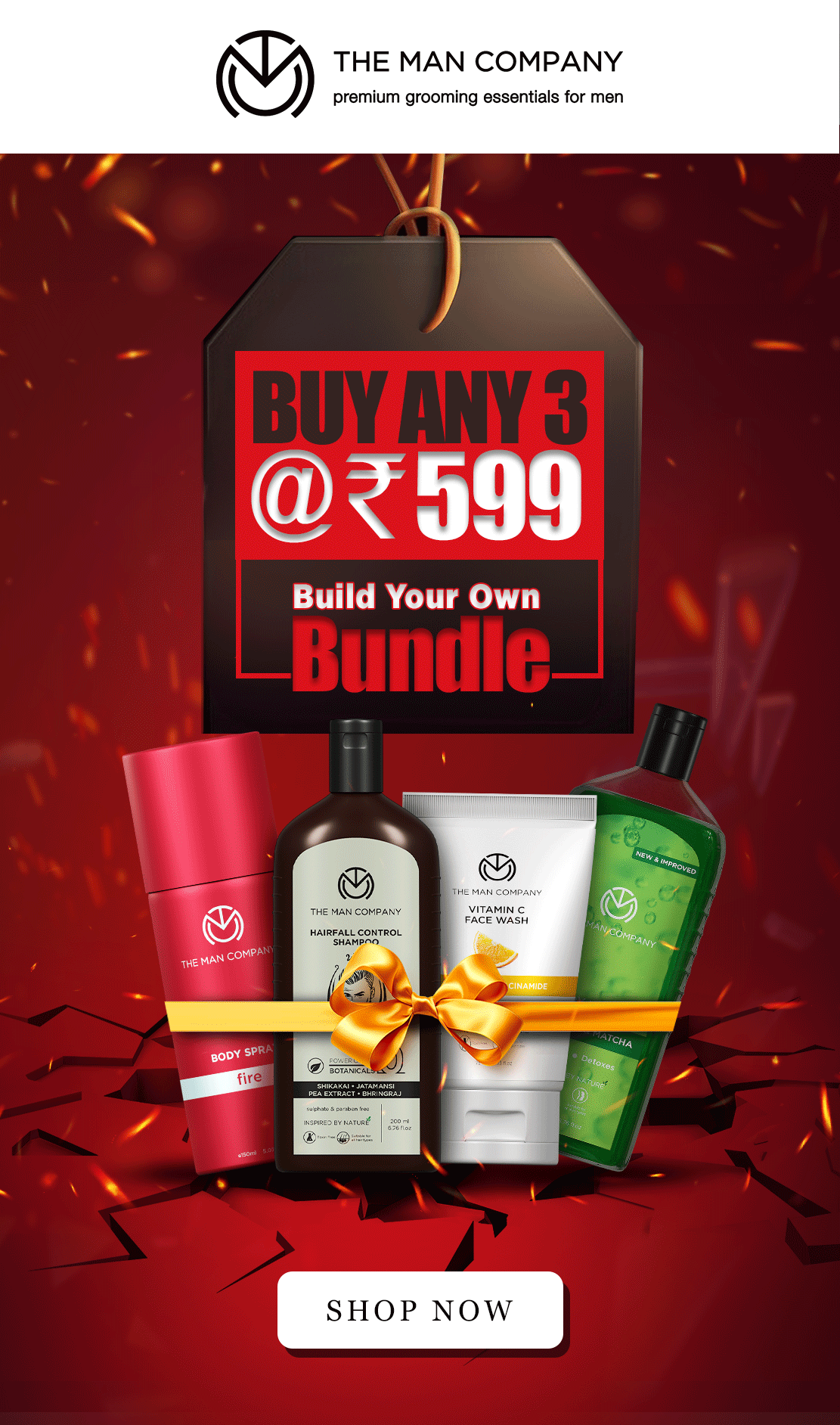 BUY ANY 3 AT ₹599 ONLY