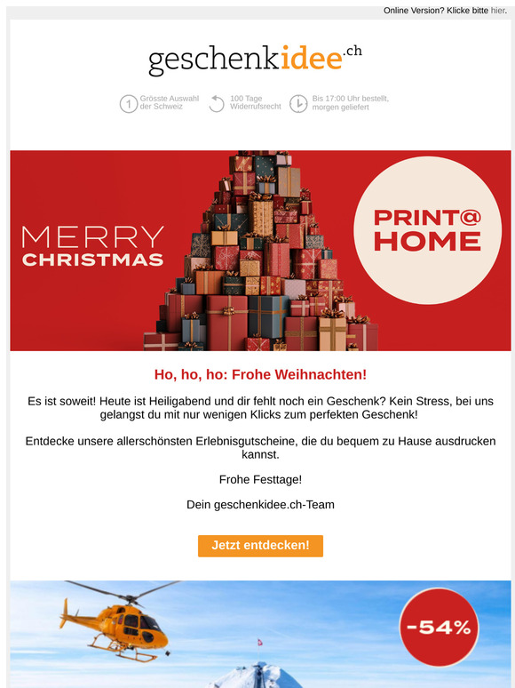 🎁Erlebnisgutscheine zu Hause ausdrucken