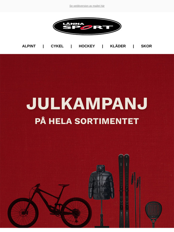 Den stora julkampanjen är här!