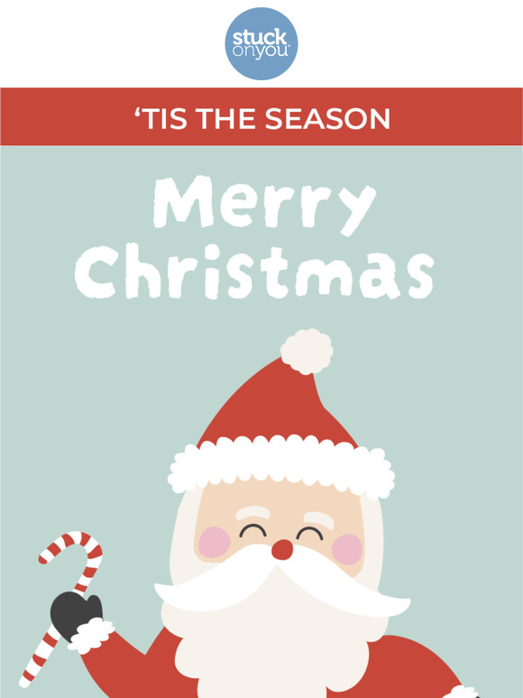 Wishing You a Merry Christmas from Team Stuck On You! 🎄