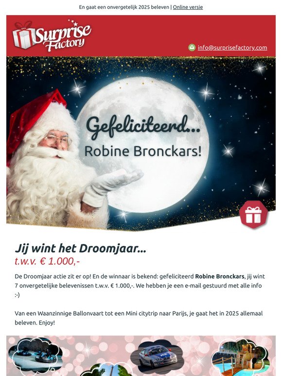 Wie heeft het Droomjaar gewonnen...? 🤩