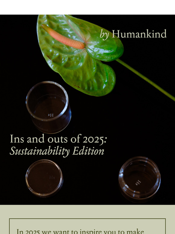 Ins and outs for 2025 –