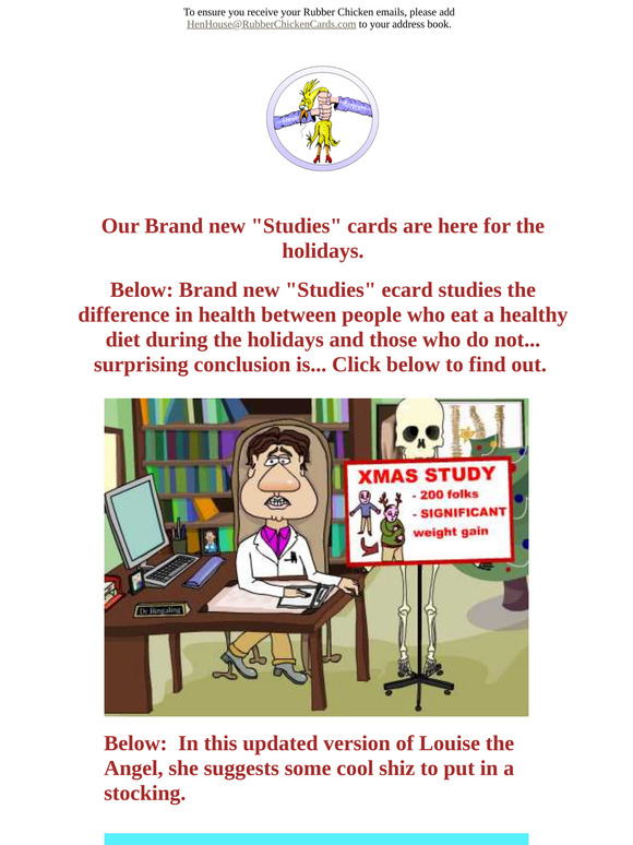 Brand New Medical Studies Christmas eCard to round out the holidays