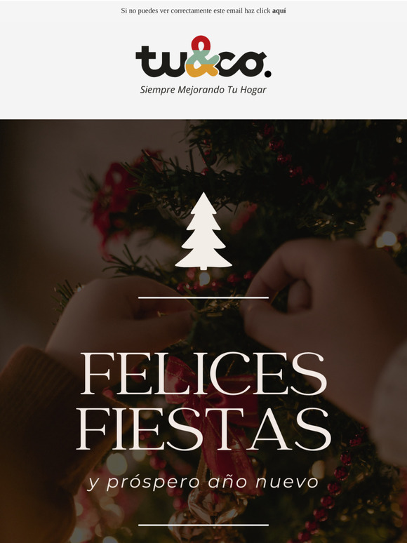 Felices fiestas y próspero año nuevo🎄