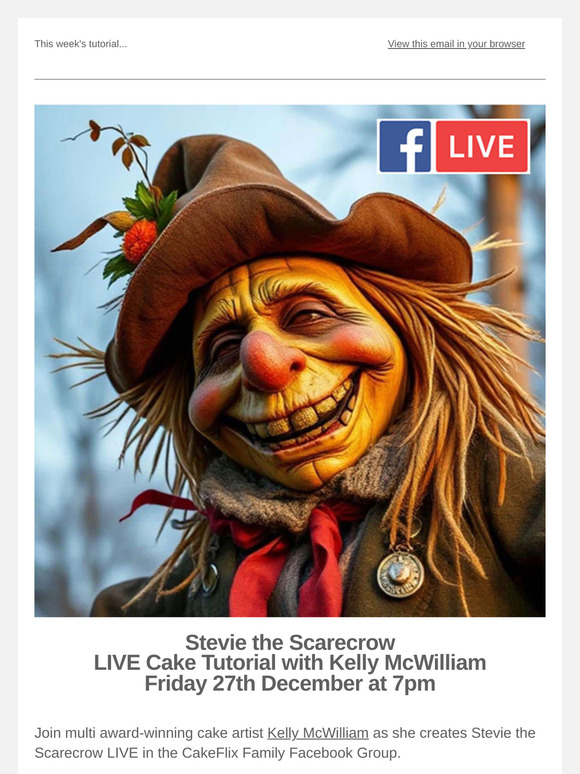 🎉 Stevie the Scarecrow LIVE with Kelly McWilliam