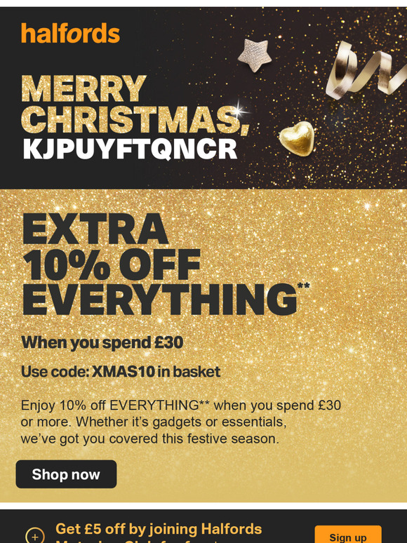 10% off EVERYTHING? Yes, please! 🤯