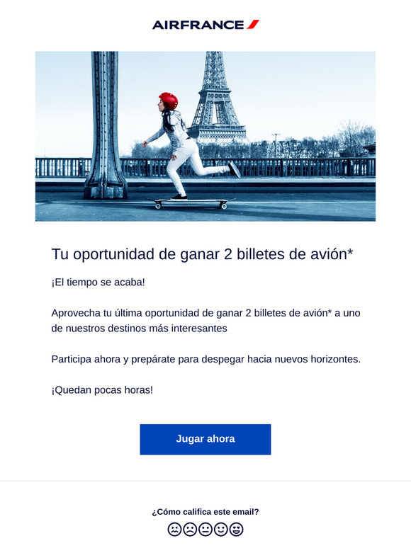 ¡Última oportunidad para ganar 2 boletos de avión!