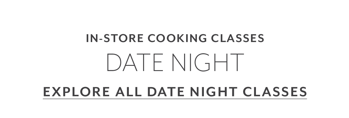 In Store Cooking Class
