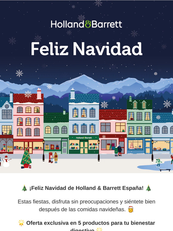 🎄 ¡Feliz Navidad de Holland & Barrett España! 🎄