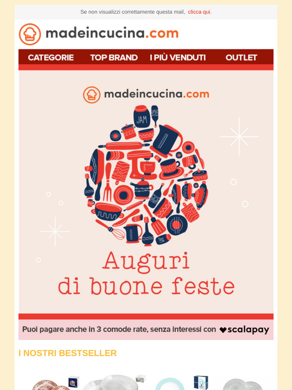 Buone Feste da madeincucina.com!