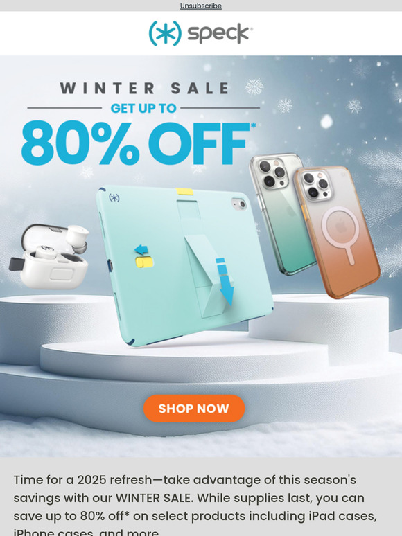 WINTER SALE: Get up to 80% OFF*