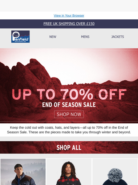 Warm Wishes: Coats & Hats Up to 70% Off