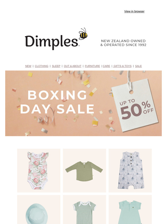 🐝 Boxing Day SALE | Up to 50% OFF 🐝