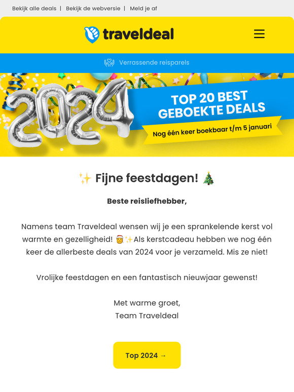Traveldeal: Dit zijn de 20 beste deals van 2024! | Milled