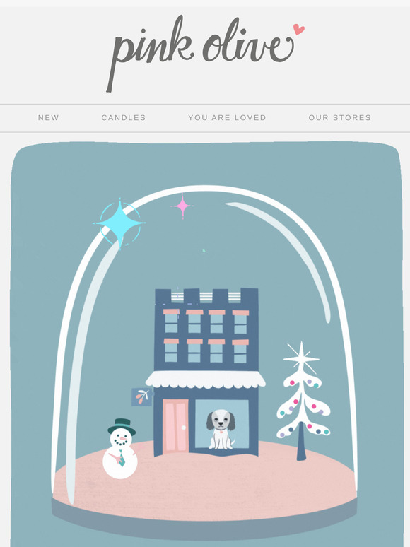 Happy Holidays from Pink Olive!