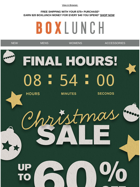 This Christmas sale is melting away ☃️
