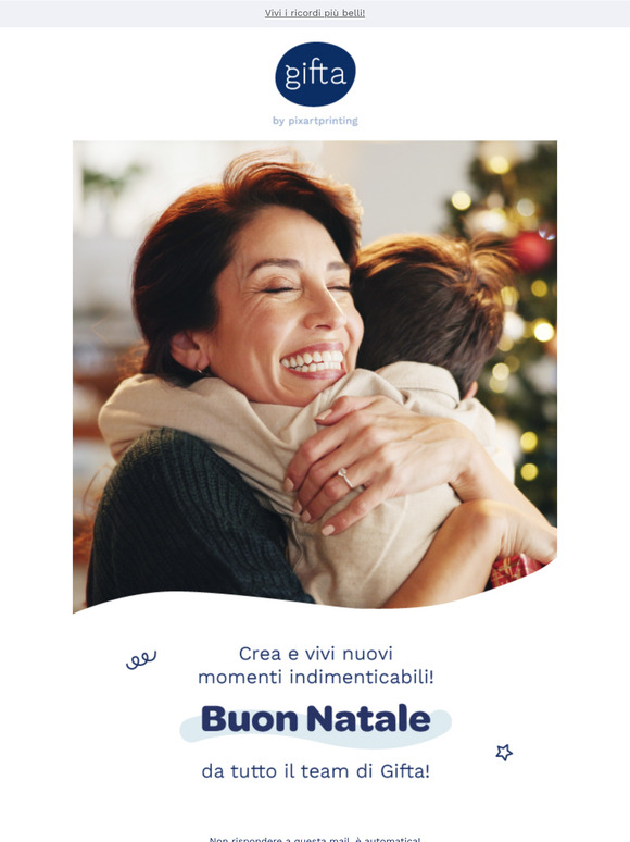 Buon Natale da tutto il team di Gifta!