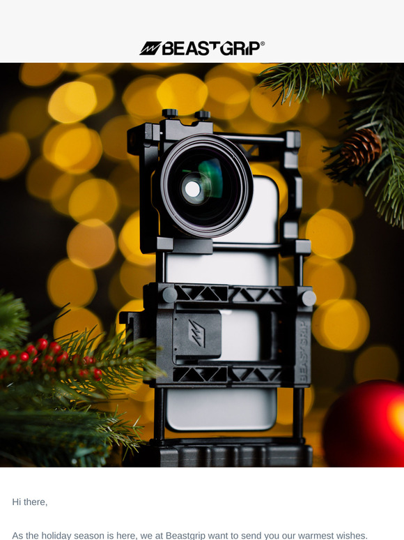 Warm Wishes from Beastgrip This Holiday Season