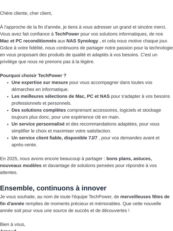 Un événement à célébrer