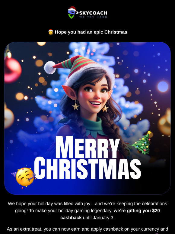🎅 You’re on the nice list!