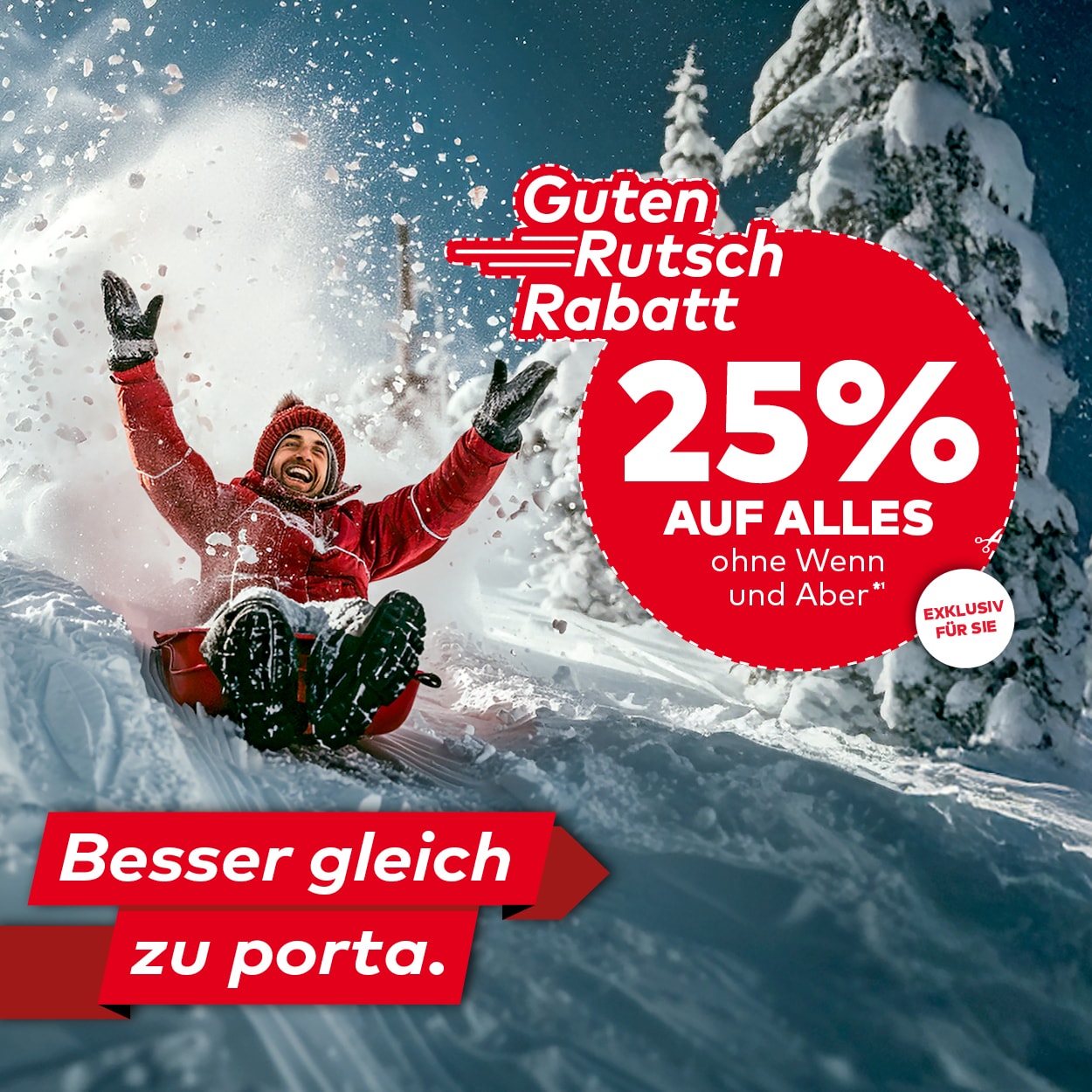25% auf ALLES