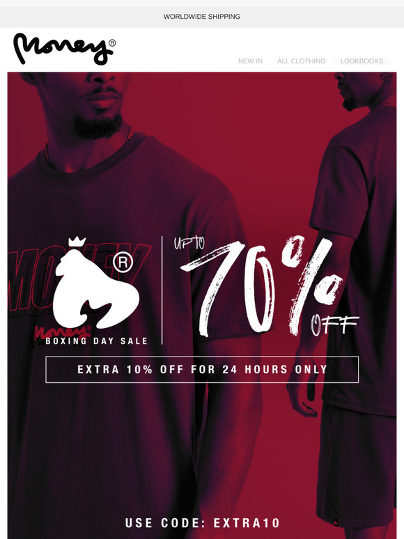 Boxing Day Sale - Extra 10% Off For 24hrs 🔥