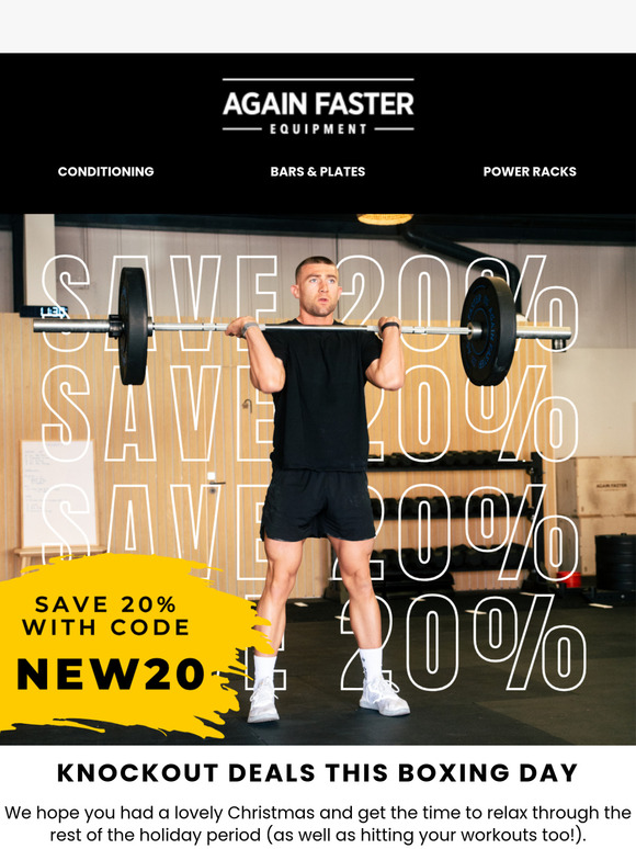 Knockout Gym Equipment Deals 🥊