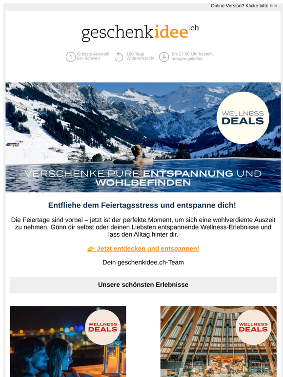 Wellness Deals!