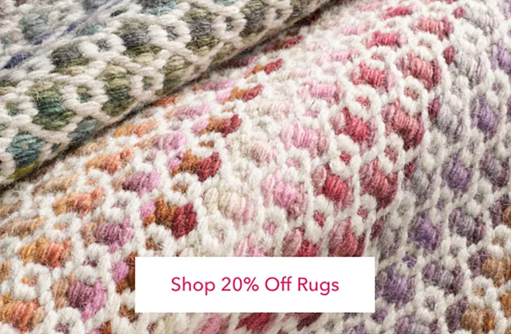 Shop 20% Off Rugs