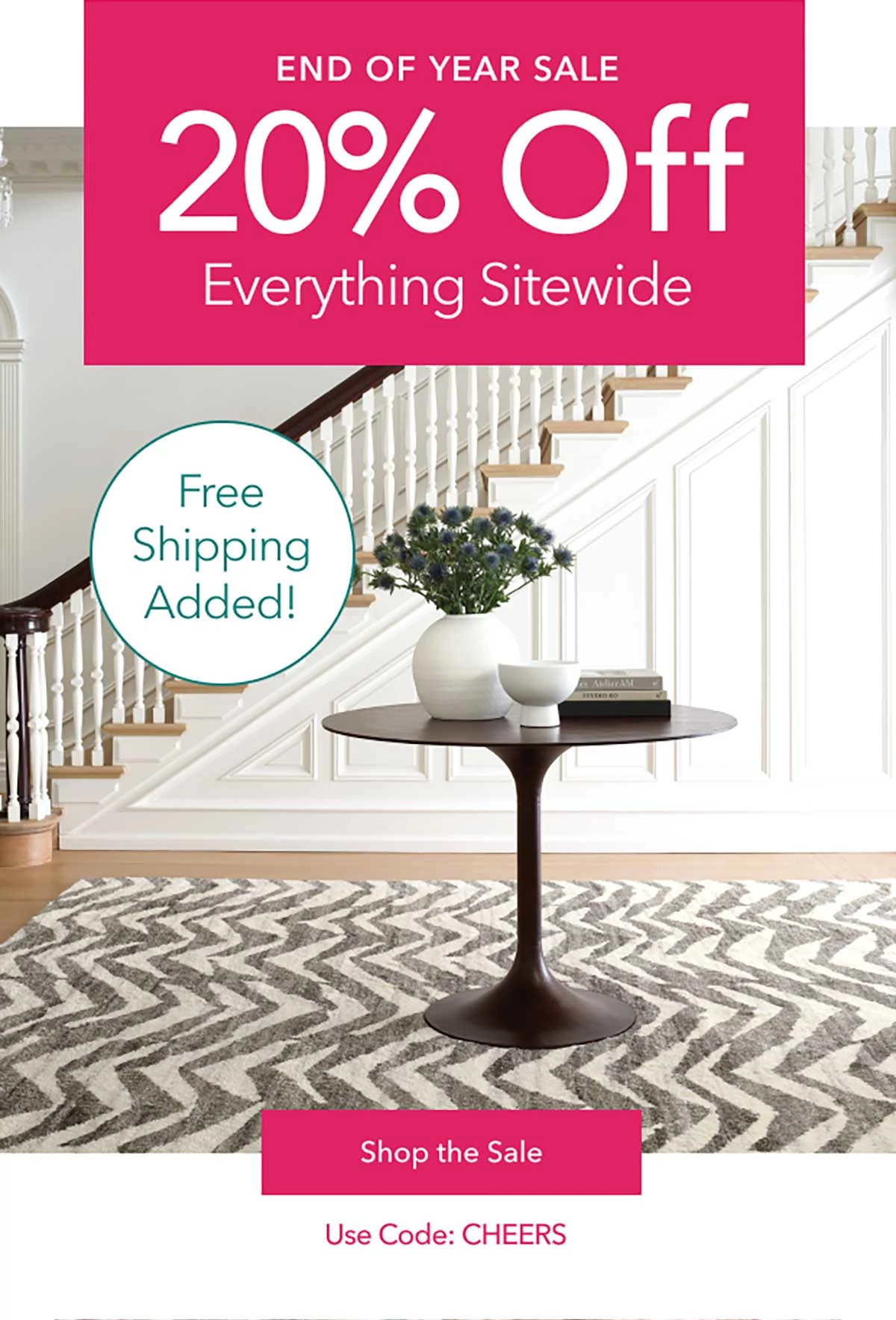 Free Shipping Added!