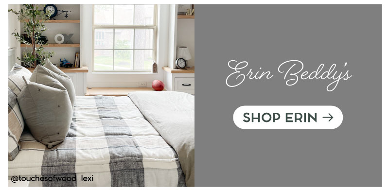 Erin Beddy's. SHOP ERIN