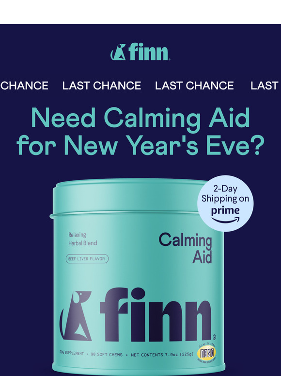 Last Chance! Get Calming Aid for a Stress-Free NYE 💥