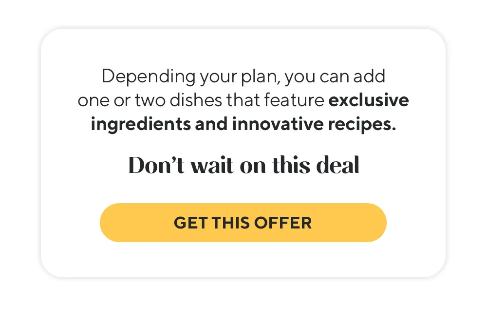 Premium Meals for Life
