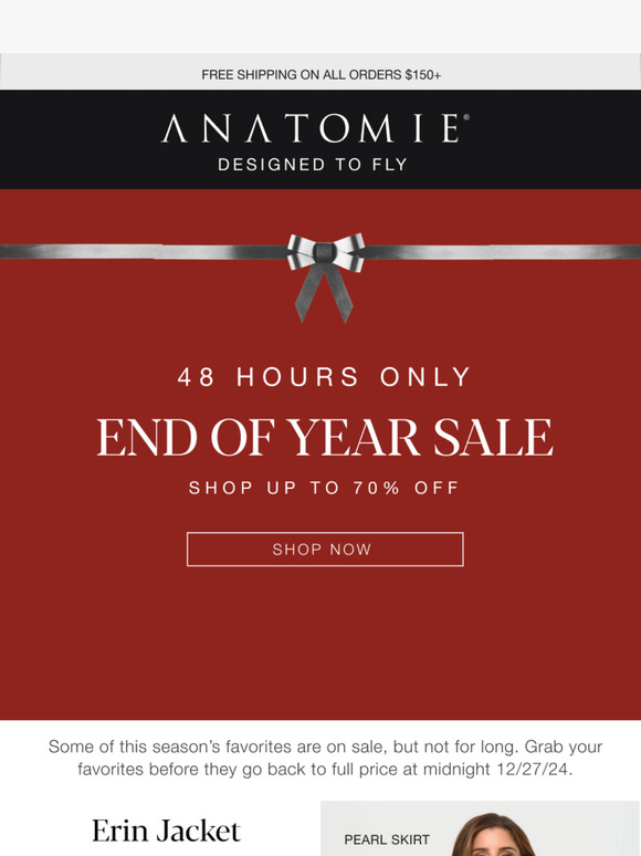 48 Hours Only: Up to 70% Off End of Year Sale ✨