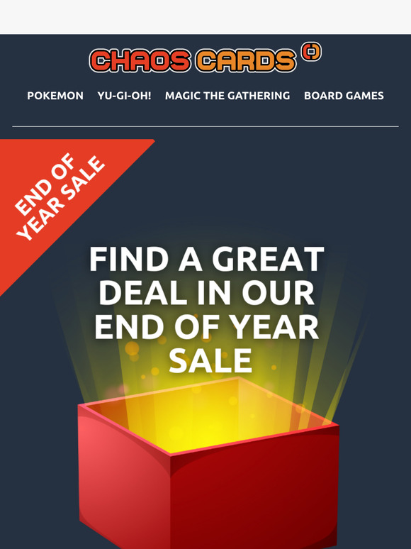 Our end of year sale is now LIVE!
