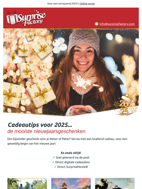 De mooiste Nieuwjaarsgeschenken 🎇