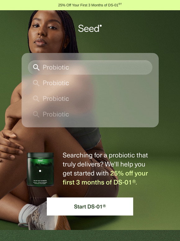 Skip Countdown Seed: Skip the countdown—healthier habits start now. | Milled