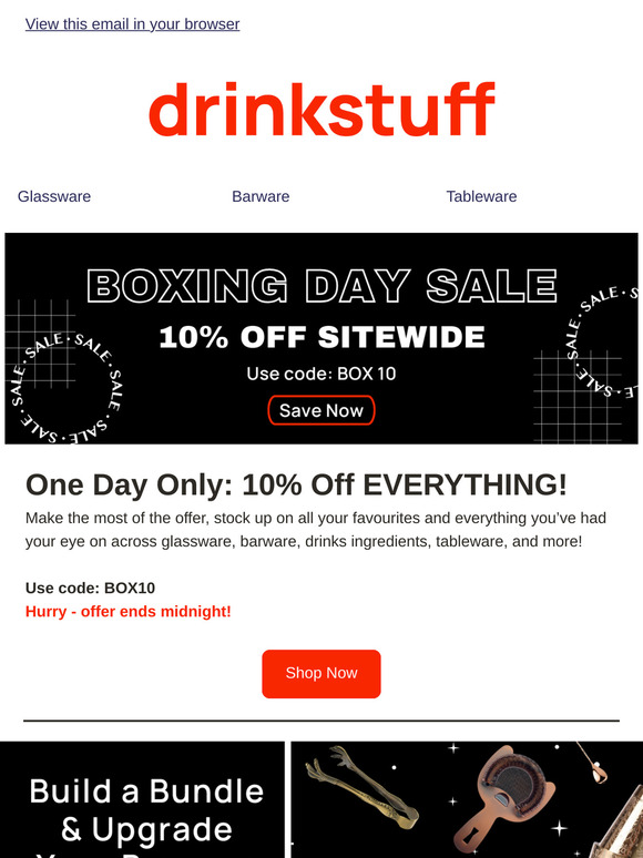 10% Off EVERTHING! 😮