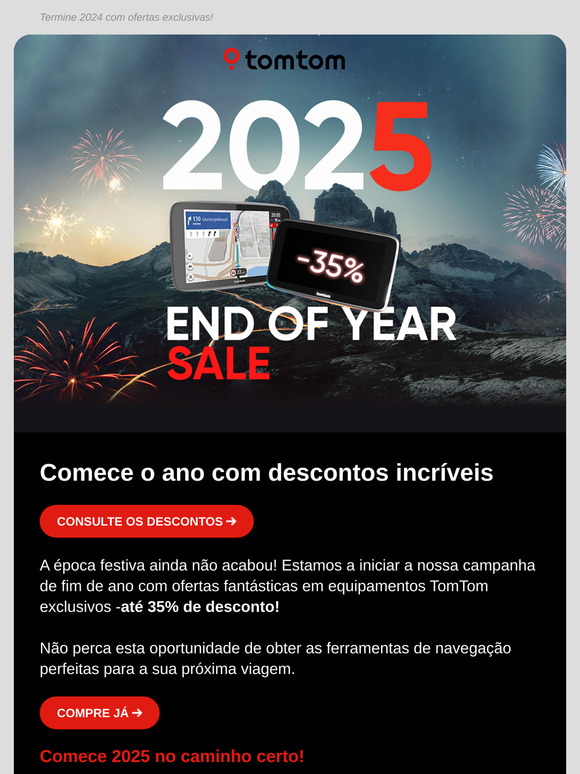 Novo ano, novas poupanças: até 35% de desconto!
