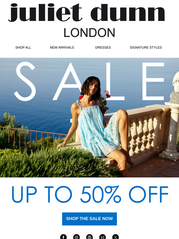 Up To 50% Off Sale Is Now On!