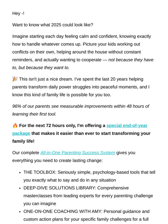Ready for a completely different 2025 with your kids?