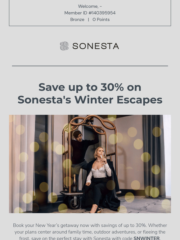 Celebrate New Year’s Savings at Sonesta