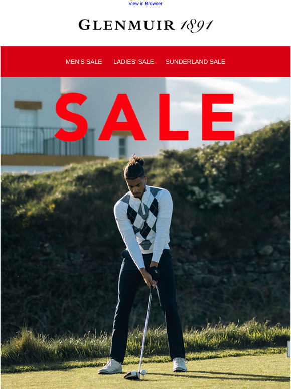 Swing by and save. Sale now live ⛳🔖