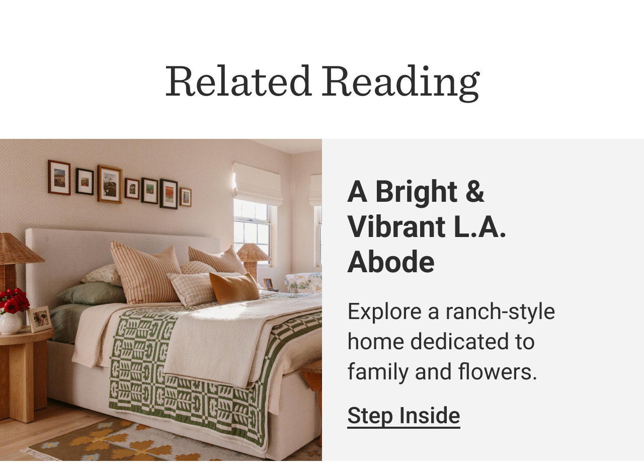 A Bright & Vibrant L.A. Abode