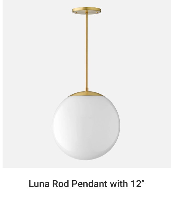Luna Rod Pendant 