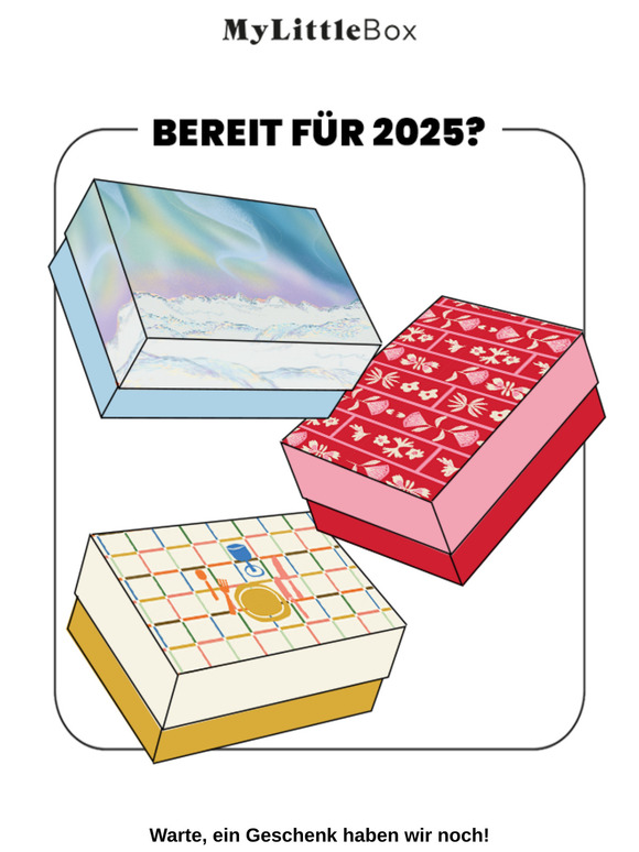 🎅-5 € auf Deine nächsten 3 Boxen!