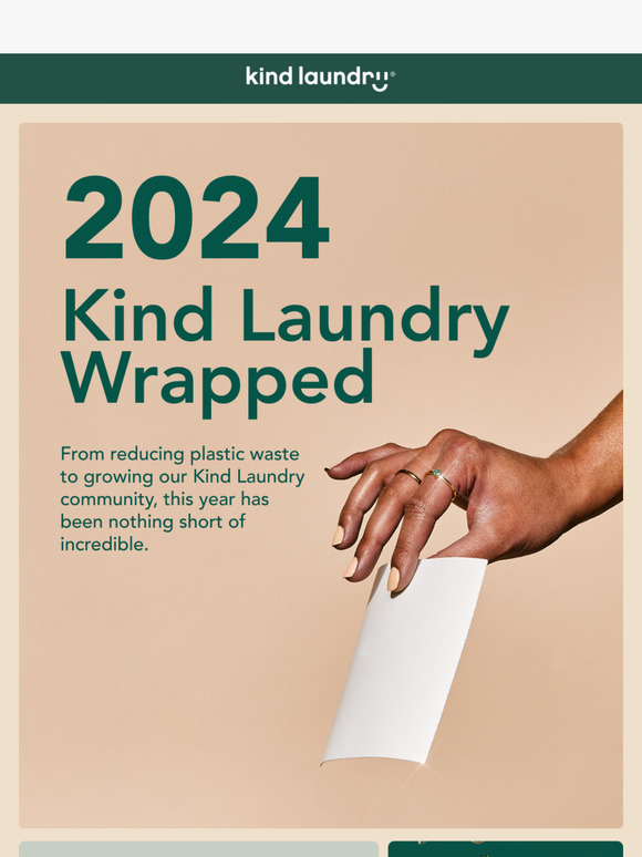 💚 Kind Laundry Wrapped