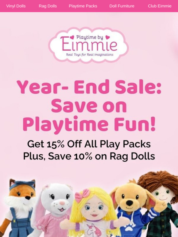 🎀 Year-End Savings on Doll Clothing & Rag Dolls – Shop Now!