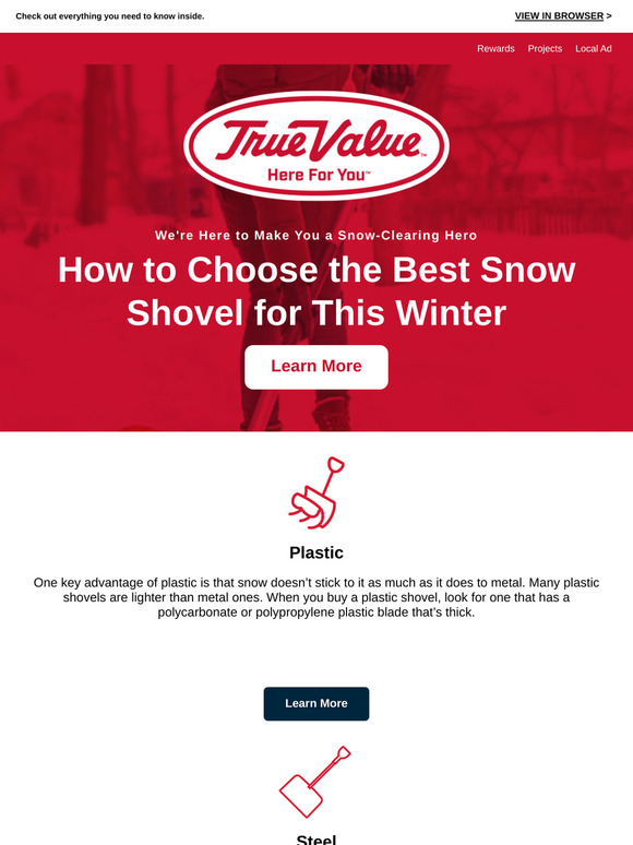 ❄️🌨 How to Choose the Best Snow Shovel for This Winter