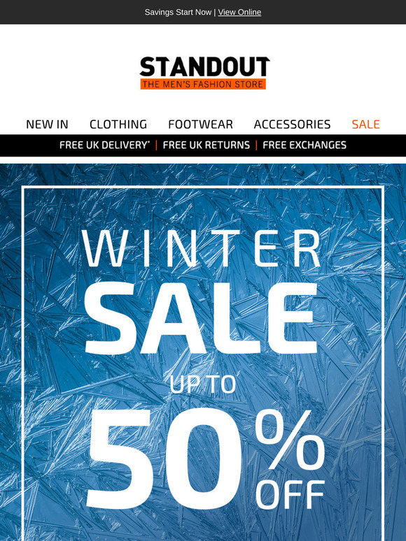 ❄️ Winter Sale Alert! Up To 50% Off